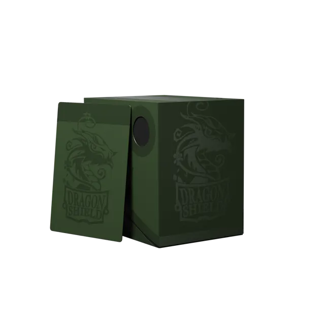 Dragon Shield - Double Shell Deck Box - Forest Green