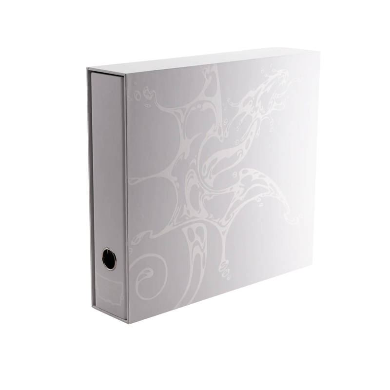 Sanctuary Slipcase 4-Ring Binder - White