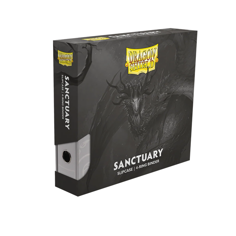 Sanctuary Slipcase 4-Ring Binder - White