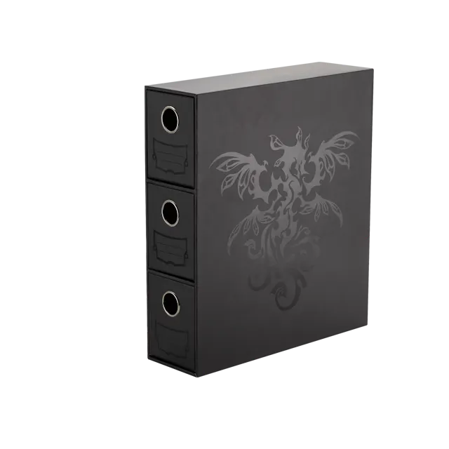 Fortress Card Drawers - Black