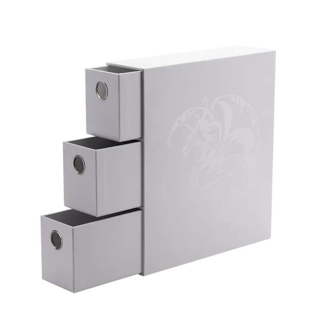 Fortress Card Drawers - White