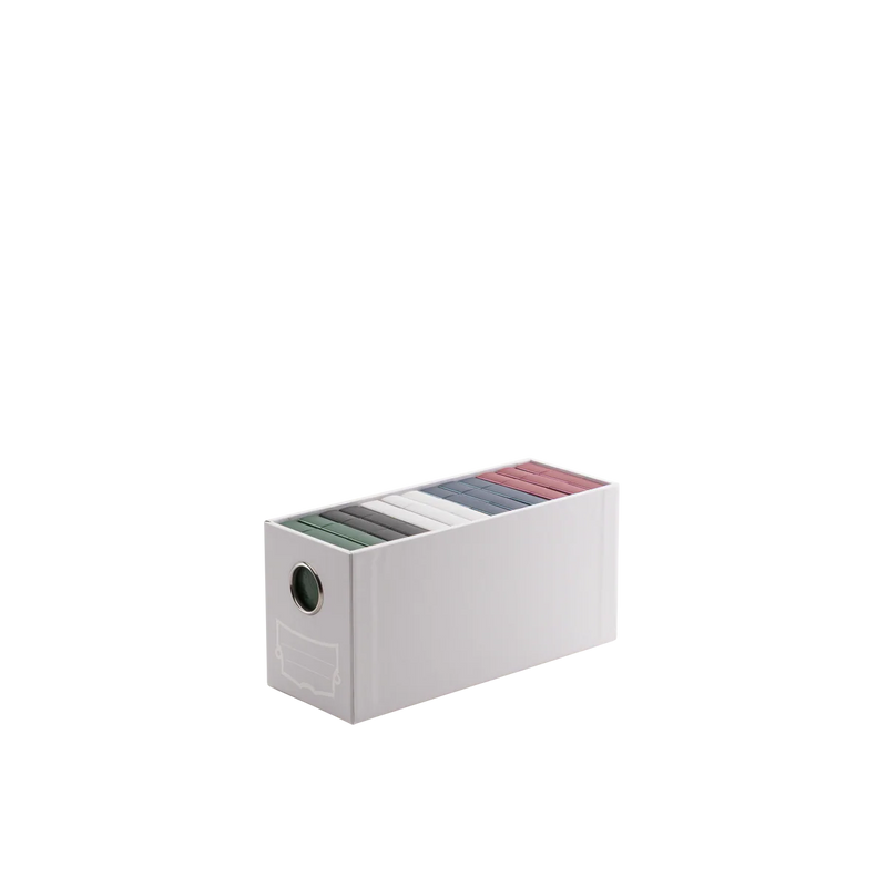 Fortress 2-Card Drawers Vertical - White