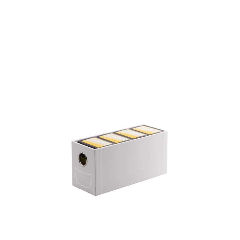 Fortress 2-Card Drawers Vertical - White