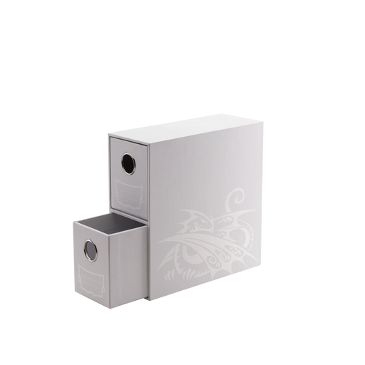 Fortress 2-Card Drawers Vertical - White