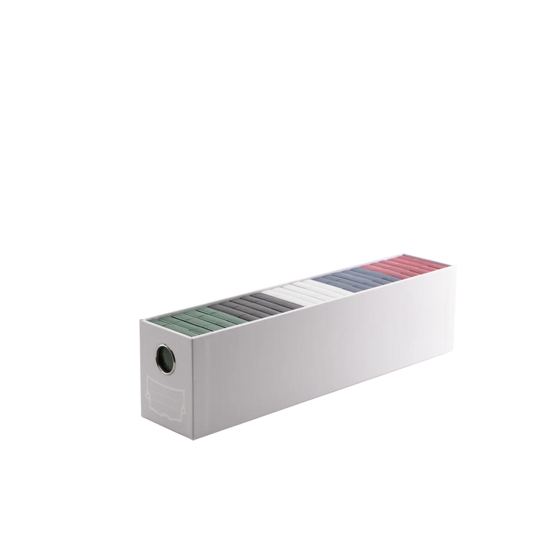 Fortress 4-Card Drawers Horizontal - White