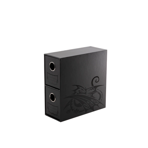 Fortress 2-Card Drawers Vertical - Black