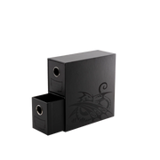 Fortress 2-Card Drawers Vertical - Black