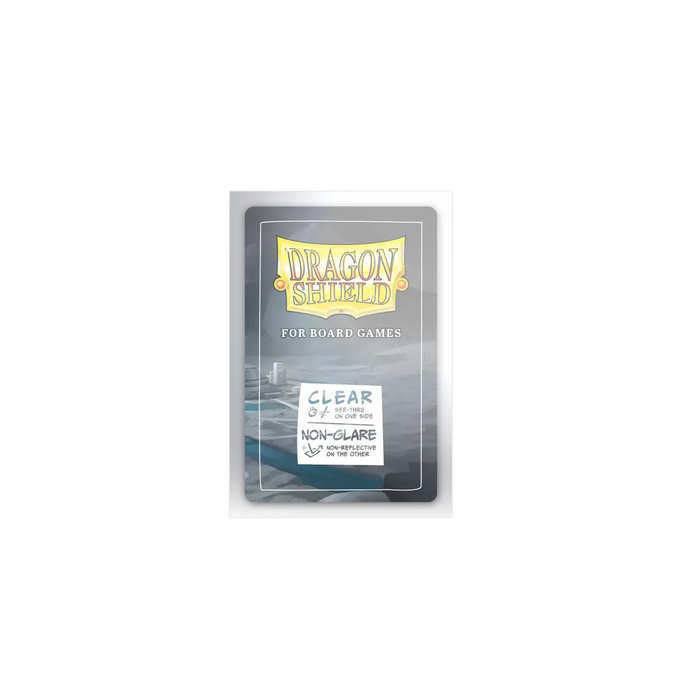 Dragon Shield - Board Game Sleeves - American Mini - Clear Non-Glare