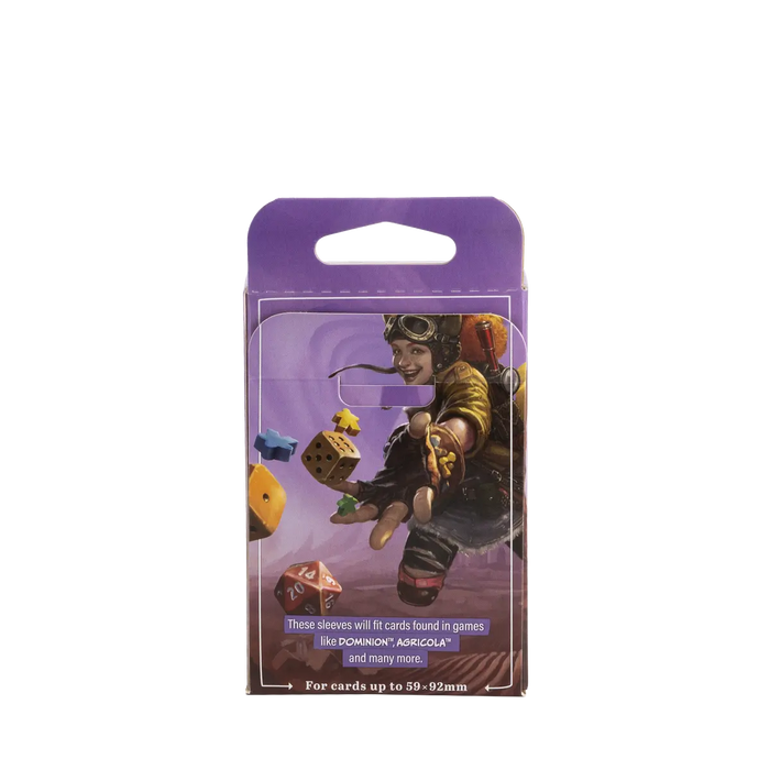 Dragon Shield - Board Game Sleeves - European Standard - Clear Non-Glare