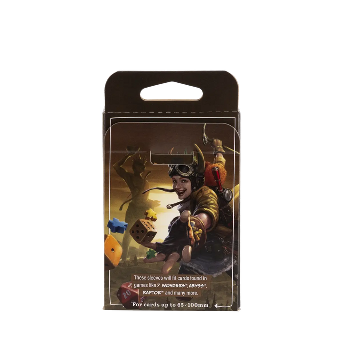 Dragon Shield - Board Game Sleeves - Extra Large - Clear Non-Glare