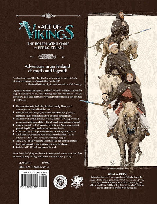 Age of Vikings: Core Rulebook - Hardcover