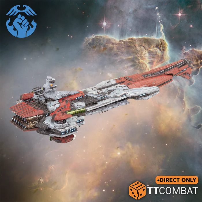 Dropfleet Commander - Resistance Amazon Battleship
