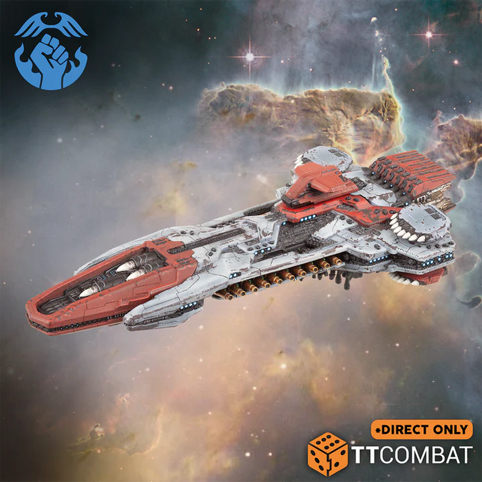 Dropfleet Commander - Resistance Amazon Battleship