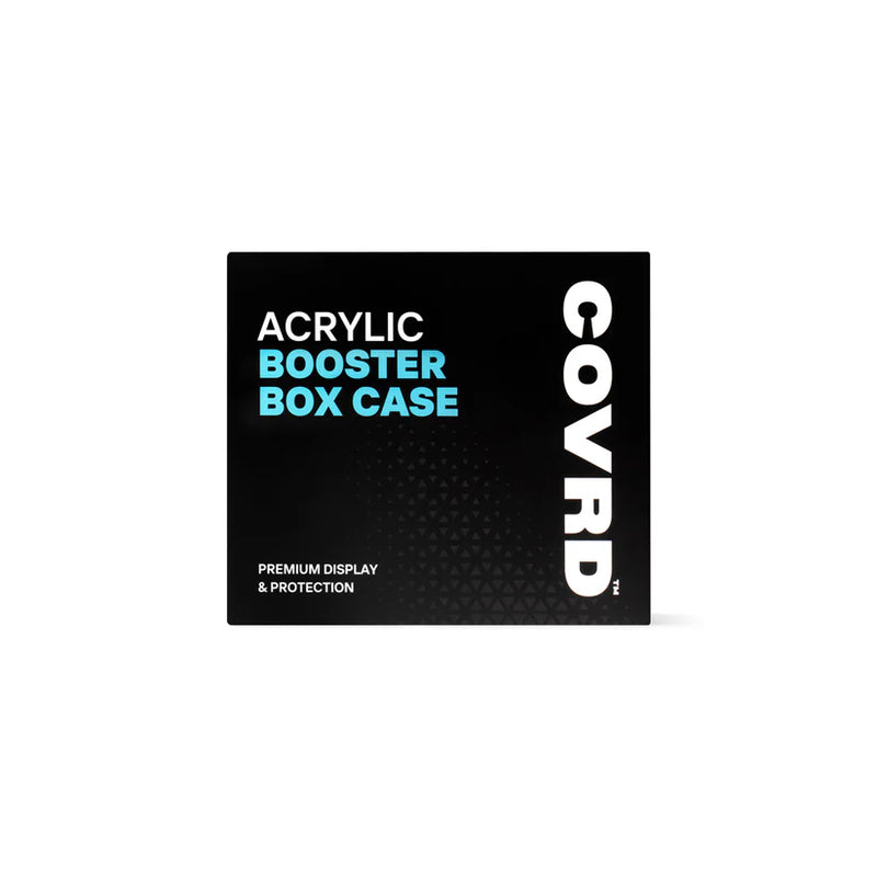 COVRD Acrylic Booster Box Case