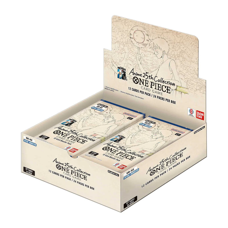 One Piece Card Game - Anime 25th Collection Extra Booster Box (EB-02)