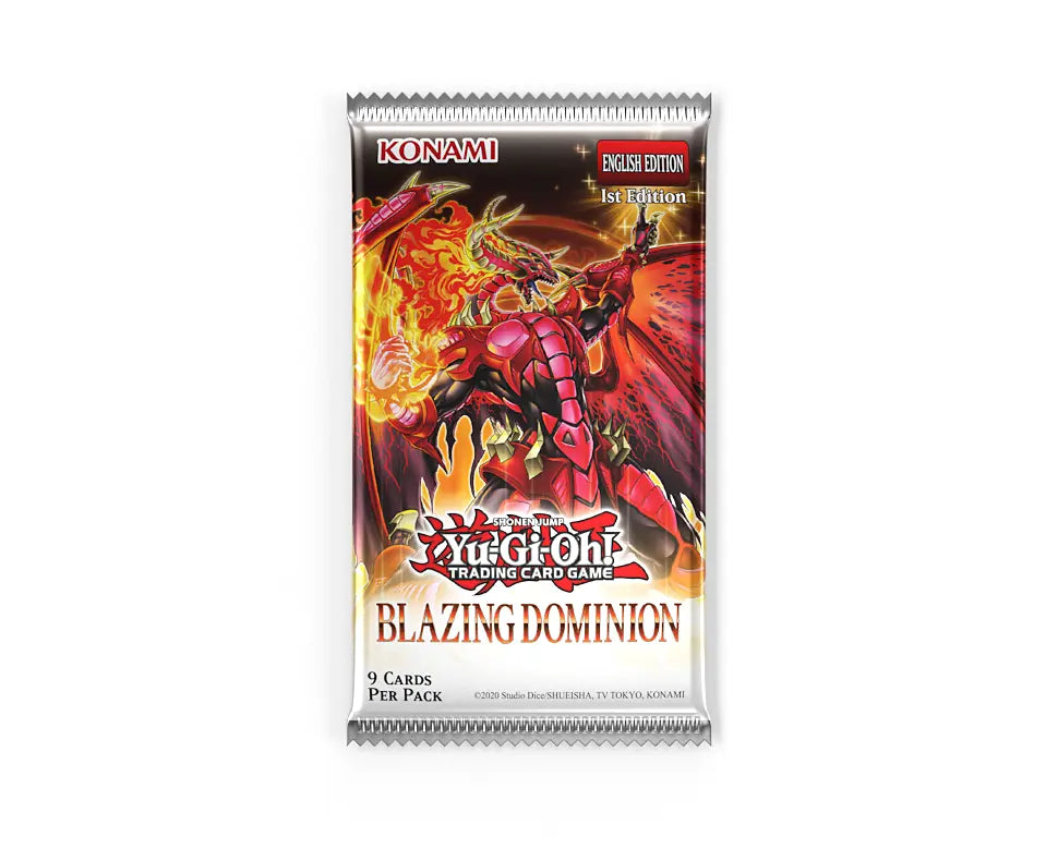 Yu-Gi-Oh! TCG - Blazing Dominion Booster Pack — EireHobbies