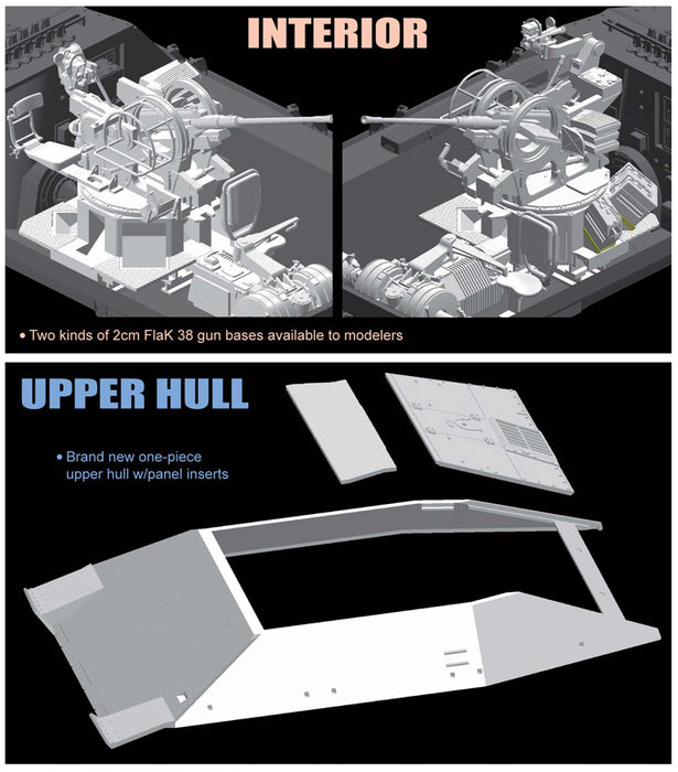Bergepanzer 38(t) Hetzer with 2cm FlaK 38 (1:35)
