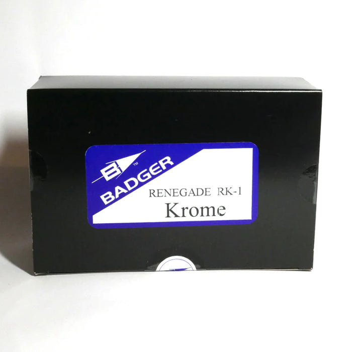 Badger Renegade Krome Airbrush Kit - 0.21mm/0.33mm