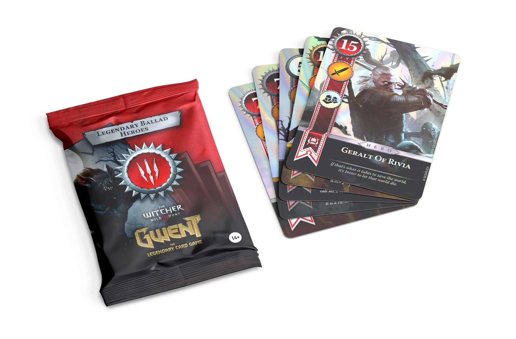 Gwent Legendary Ballad Foil Cards - Monsters