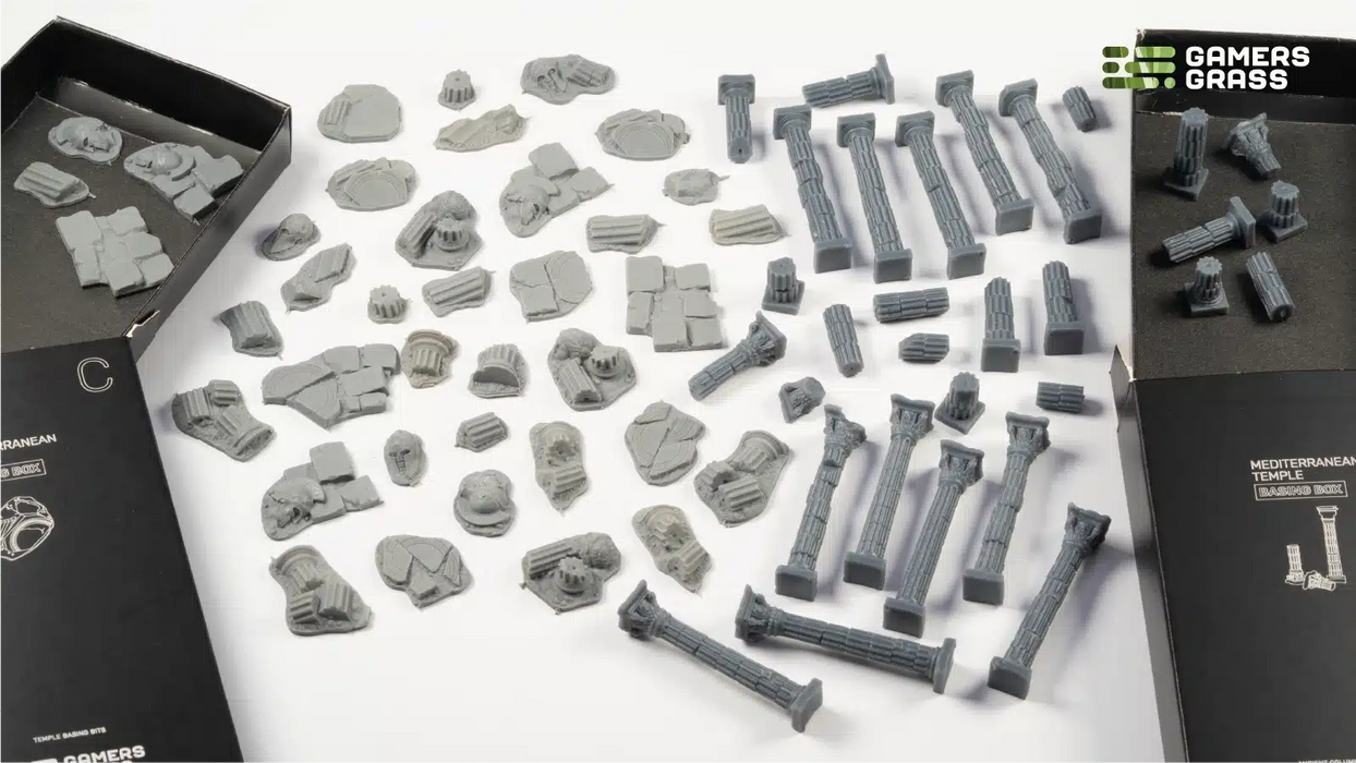 GamersGrass Mediterranean Temple Basing Box