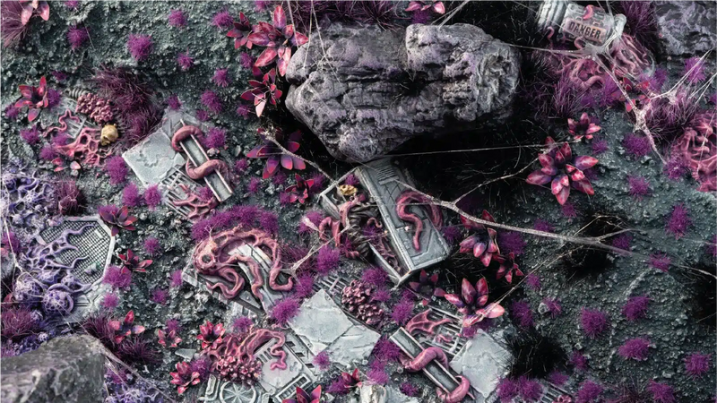 GamersGrass Purple Swarm Basing Box