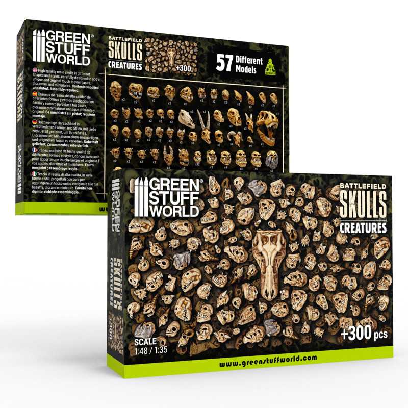 Battlefield Skulls - Creatures (300 pcs)