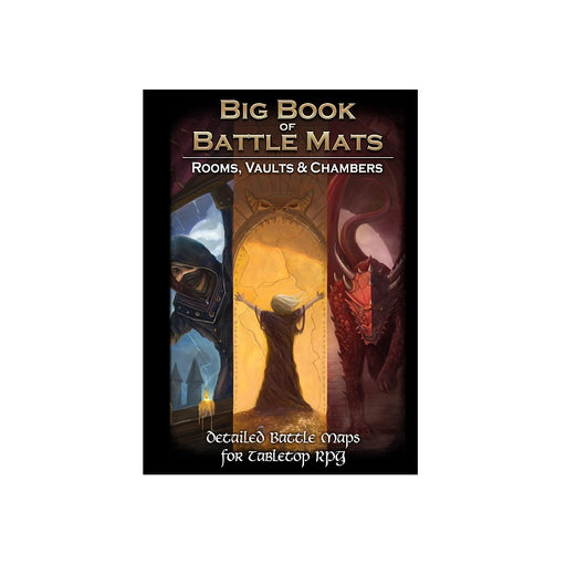 Loke BattleMats: Big Book of Battle Mats - Rooms, Vaults & Chambers