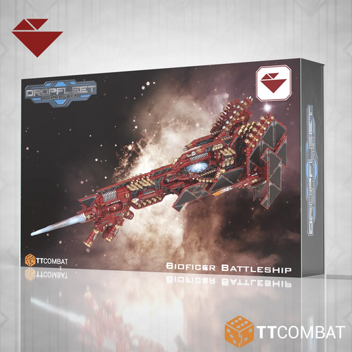 Bioficer Battleship | Dropfleet Commander | TTCombat