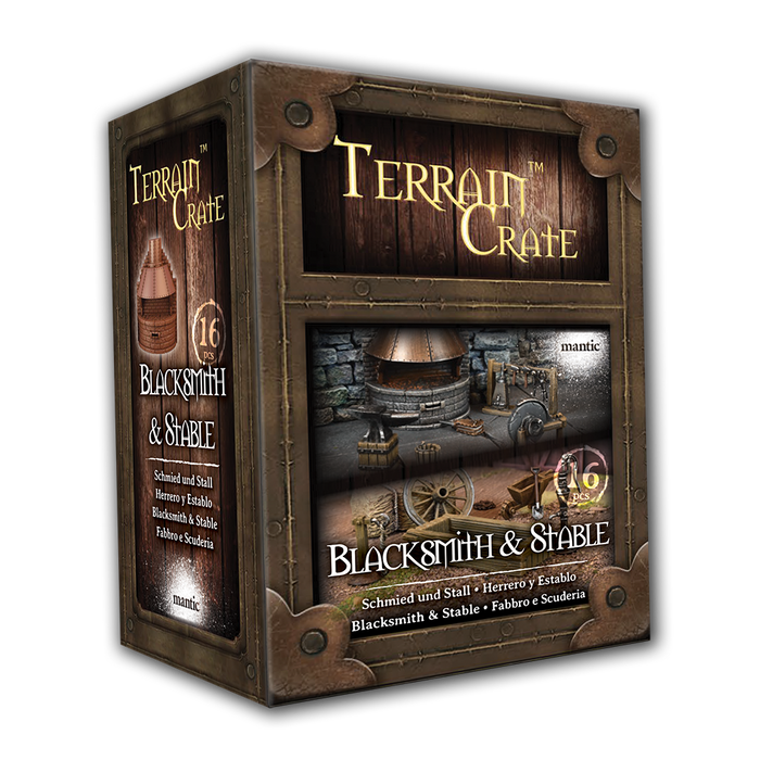 Terrain Crate: Blacksmith and Stable