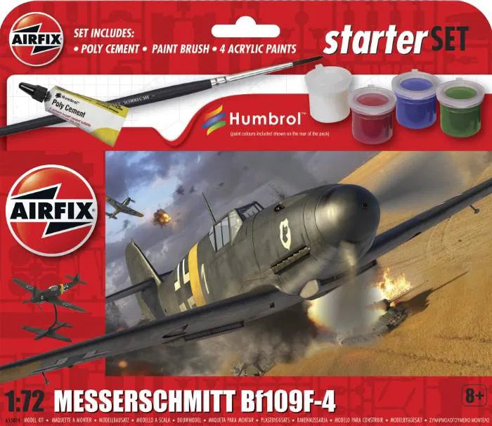 Airfix Starter Set - Messerschmitt Bf109F-4 1:72