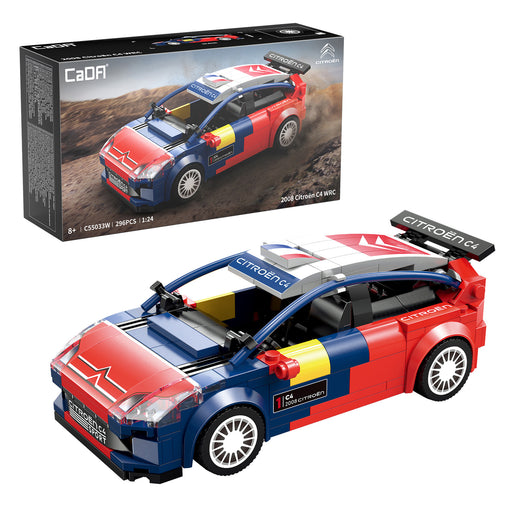 CaDA Bricks - 2008 Citroen C4 WRC - 296 pcs (1:24)