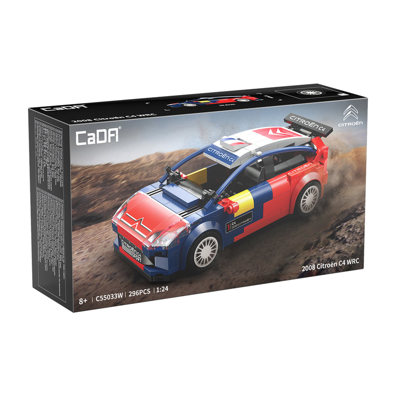 CaDA Bricks - 2008 Citroen C4 WRC - 296 pcs (1:24)