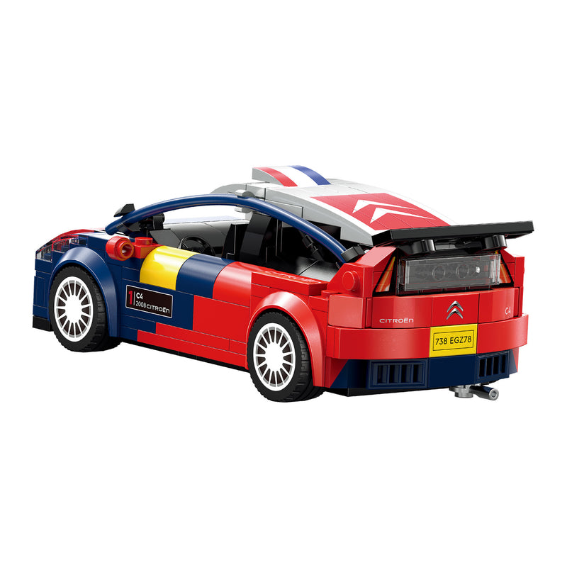 CaDA Bricks - 2008 Citroen C4 WRC - 296 pcs (1:24)