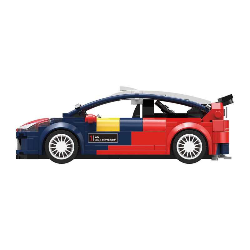 CaDA Bricks - 2008 Citroen C4 WRC - 296 pcs (1:24)