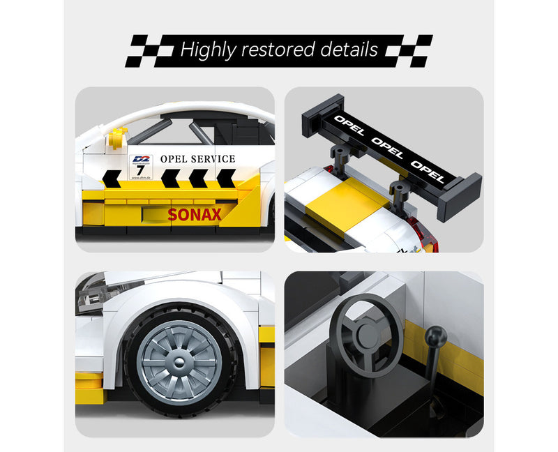 CaDA Bricks - Opel Astra V8 Coupé - 305 pcs (1:24)