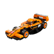 CaDA Bricks - Mini Orange Circuit Racing Car (70 pcs)