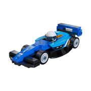 CaDA Bricks - Mini Blue Circuit Racing Car (70 pcs)