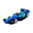 CaDA Bricks - Mini Blue Circuit Racing Car (70 pcs)