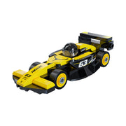 CaDA Bricks - Mini Yellow Circuit Racing Car (70 pcs)