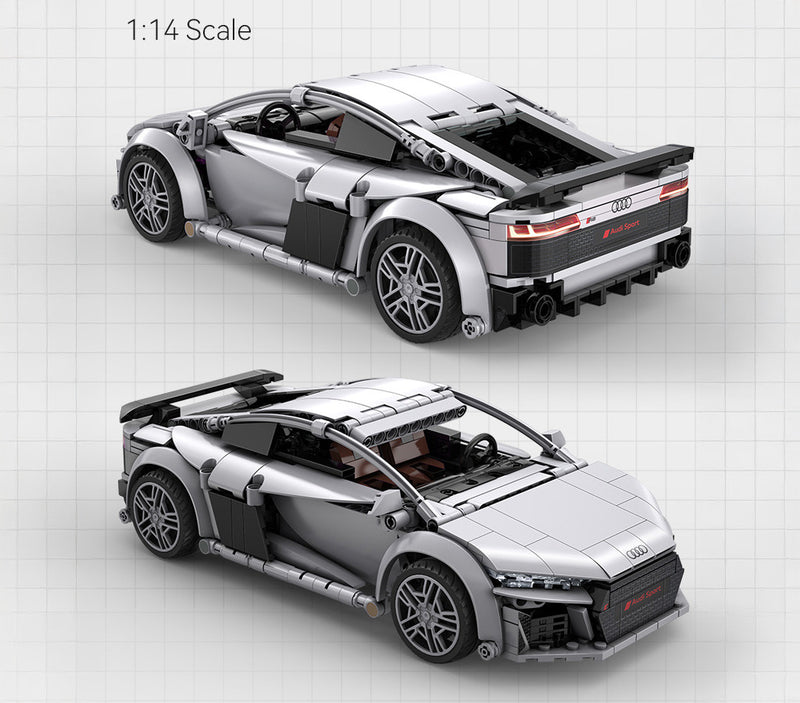 CaDA Bricks - Audi R8 Coupé - 536pcs (1:14)