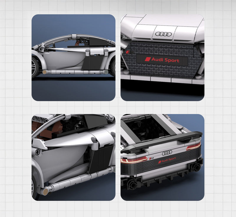 CaDA Bricks - Audi R8 Coupé - 536pcs (1:14)