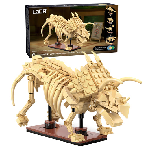 CaDA Bricks - Dinosaur Fossils: Triceratops - 272 pcs