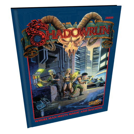 Shadowrun First Edition 35th Anniversary Book Cover