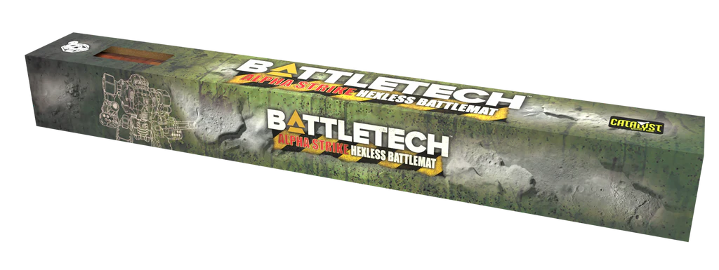 BattleTech: Alpha Strike Neoprene Battlemat - Alpine/Lunar 36"x22"