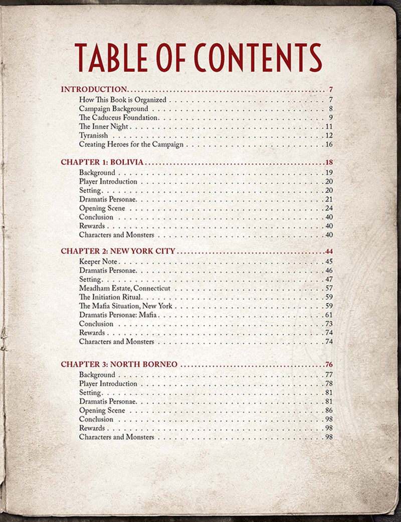 Call of Cthulhu: The Two-Headed Serpent
