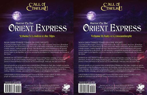 Call of Cthulhu: Horror on the Orient Express - 2 Volume Set (Hardcover)