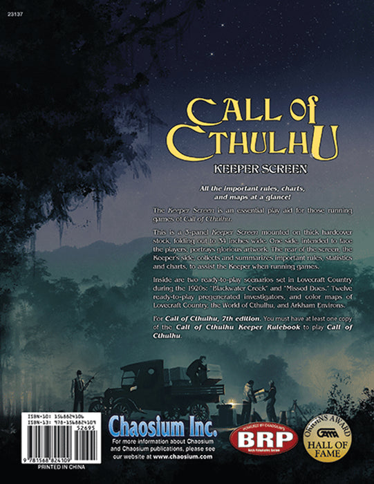 Call of Cthulhu: Keeper Screen Pack (7th ED.)