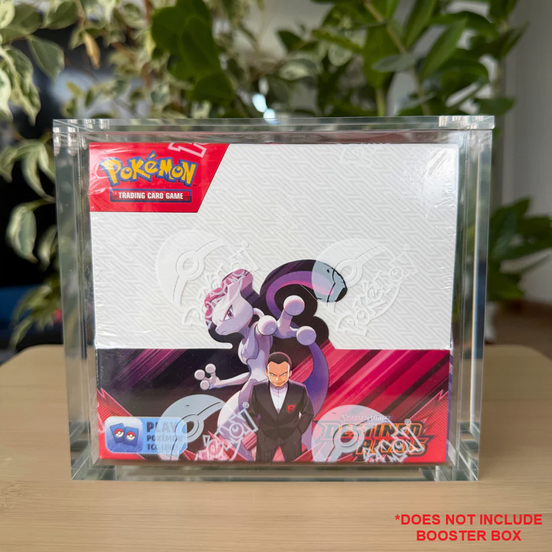 COVRD Acrylic Booster Box Case