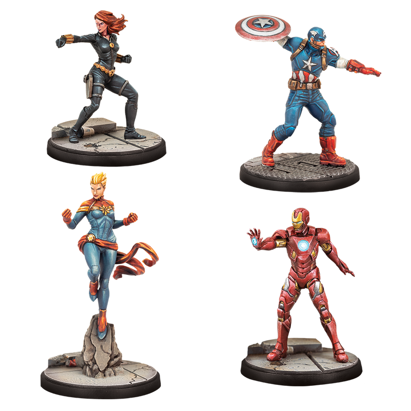 Avengers Affiliation Pack Contents
