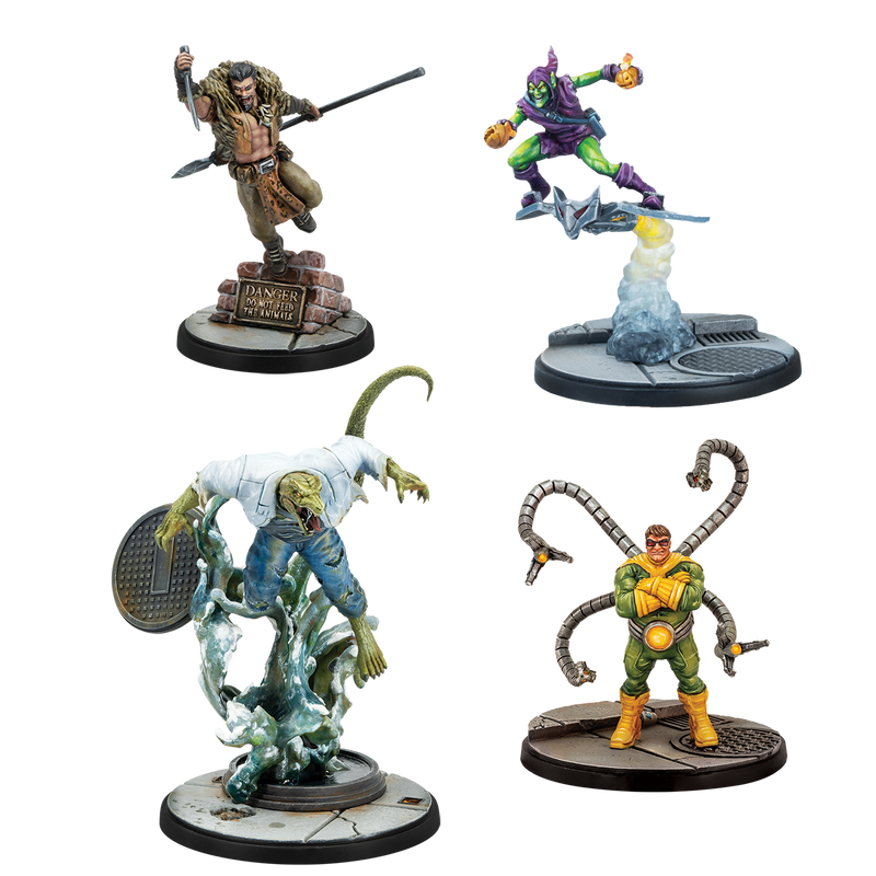 Spider Foes Affiliation Pack Contents
